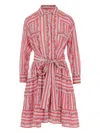 Pep's Striped-pattern Midi Dress