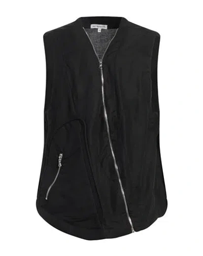 Per Götesson Per Gotesson Man Tailored Vest Black Size L Linen