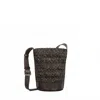 Per Lei New York Women's Mini Emery Woven Bucket Bag In Black In Black