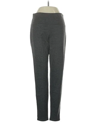 Pre-owned Per Se Active Pants In Gray