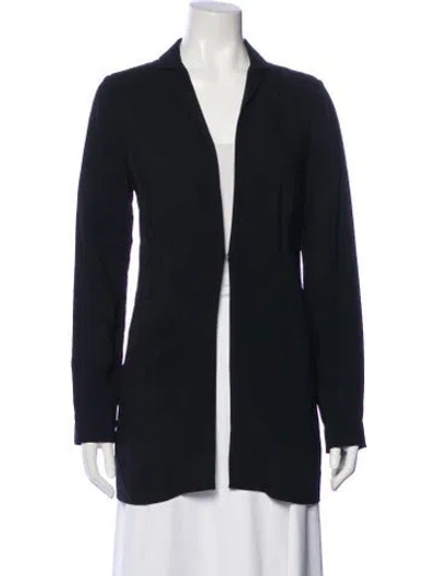 Pre-owned Per Se Blazer In Blue