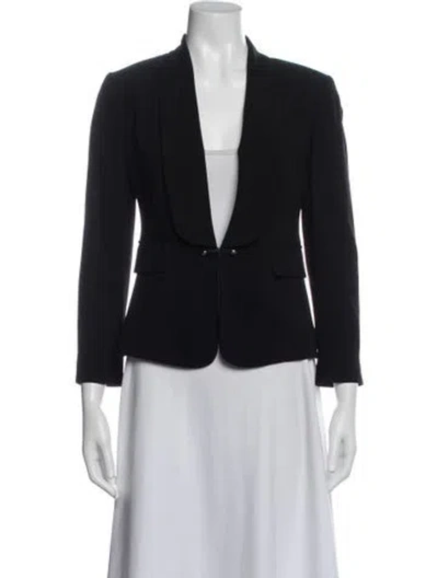 Pre-owned Per Se Blazer In Blue