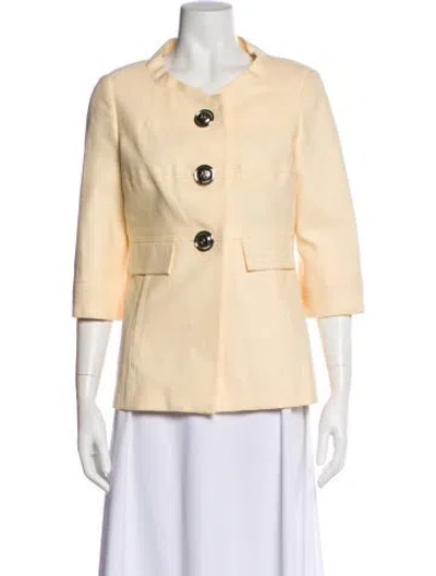 Pre-owned Per Se Blazer In Neutral