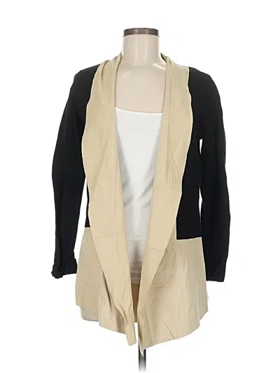 Pre-owned Per Se By Carlisle Blazer Jacket In White