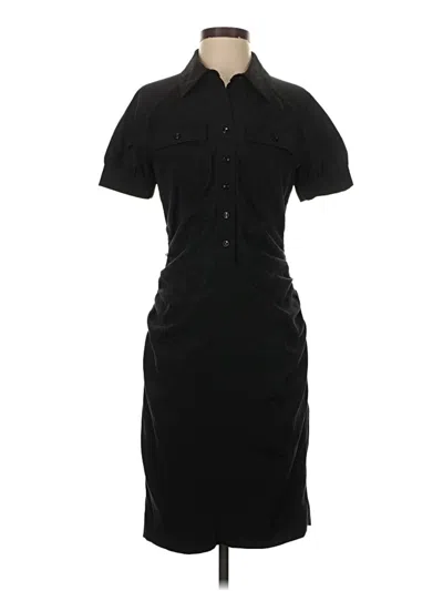 Pre-owned Per Se By Carlisle Casual Dress In Black