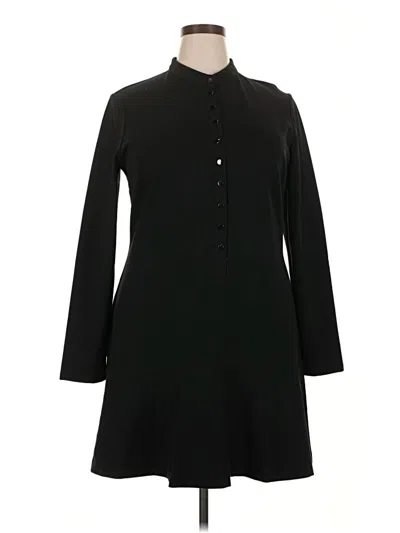 Pre-owned Per Se By Carlisle Casual Dress In Black