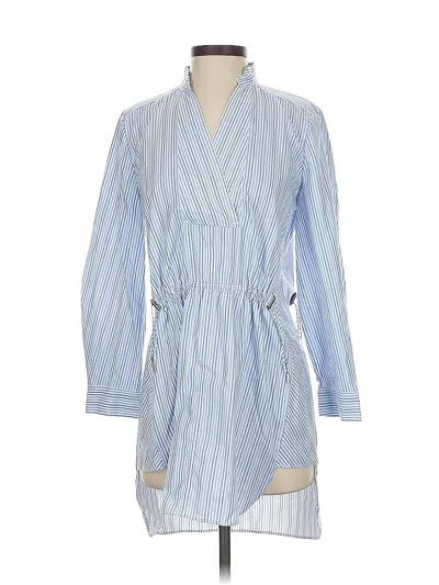 Pre-owned Per Se By Carlisle Casual Dress In Blue