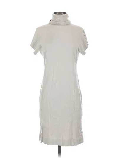 Pre-owned Per Se By Carlisle Casual Dress In Gray