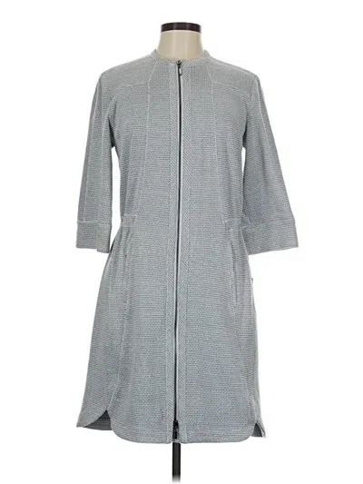 Pre-owned Per Se By Carlisle Casual Dress In Gray