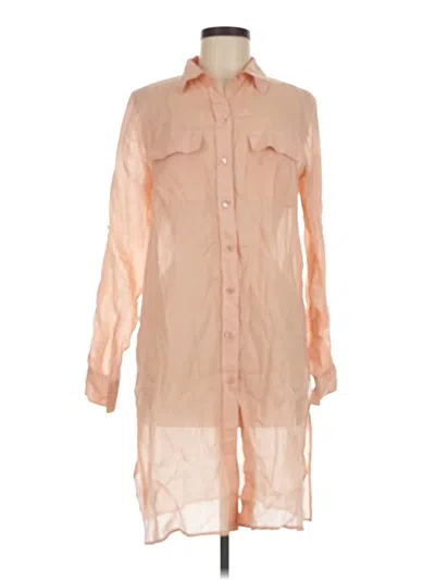 Pre-owned Per Se By Carlisle Casual Dress In Tan