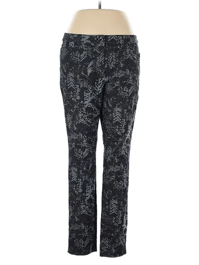 Pre-owned Per Se By Carlisle Casual Pants In Blue