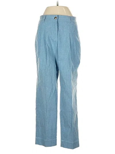 Pre-owned Per Se By Carlisle Casual Pants In Blue