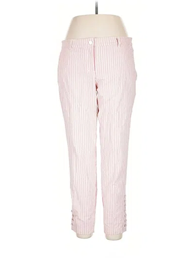 Pre-owned Per Se By Carlisle Casual Pants In Pink