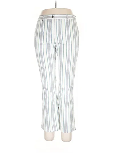 Pre-owned Per Se By Carlisle Casual Pants In White