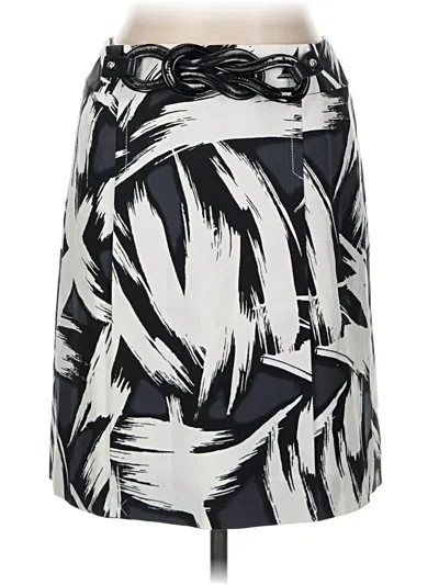 Pre-owned Per Se By Carlisle Casual Skirt In Black