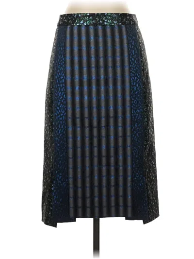 Pre-owned Per Se By Carlisle Casual Skirt In Blue