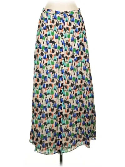 Pre-owned Per Se By Carlisle Casual Skirt In Blue