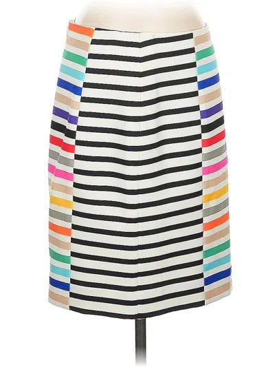 Pre-owned Per Se By Carlisle Casual Skirt In White