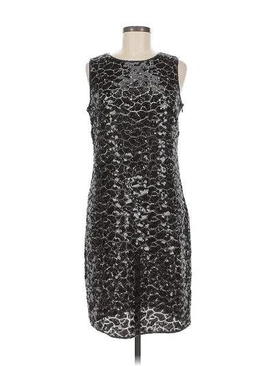 Pre-owned Per Se By Carlisle Cocktail Dress In Black