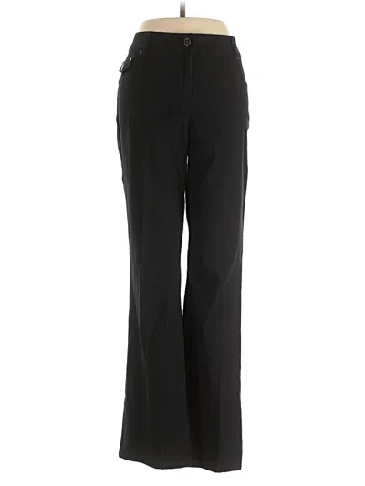 Pre-owned Per Se By Carlisle Dress Pants In Black