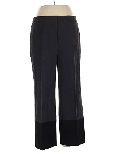 Pre-owned Per Se By Carlisle Dress Pants In Black