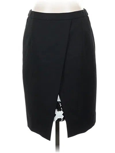 Pre-owned Per Se By Carlisle Formal Skirt In Black