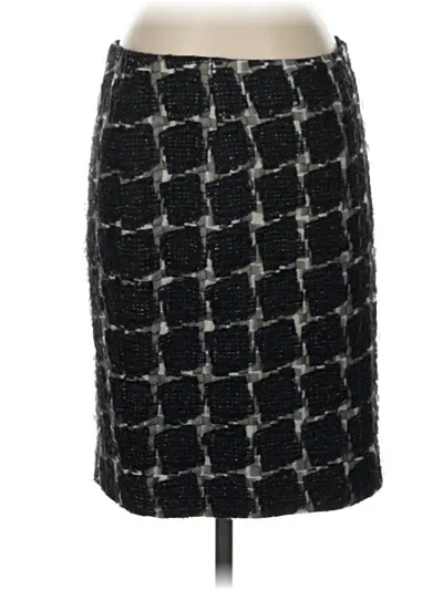 Pre-owned Per Se By Carlisle Formal Skirt In Black