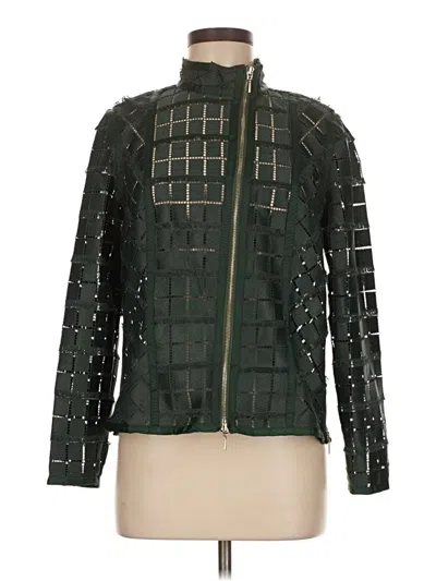 Pre-owned Per Se By Carlisle Jacket In Green