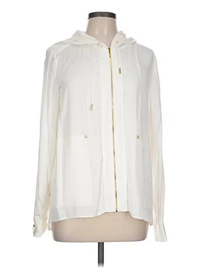 Pre-owned Per Se By Carlisle Jacket In White