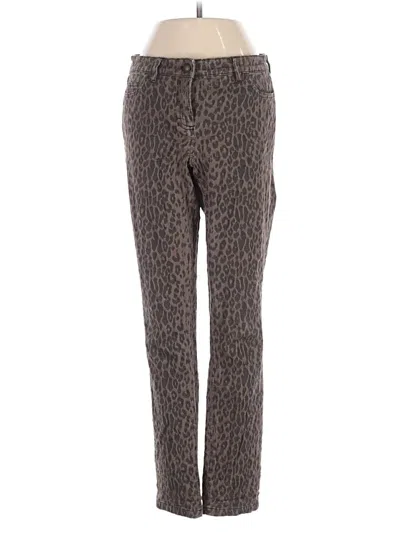 Pre-owned Per Se By Carlisle Jeans In Brown