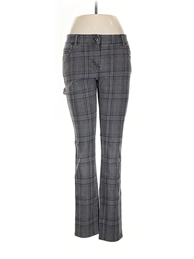 Pre-owned Per Se By Carlisle Jeggings In Gray