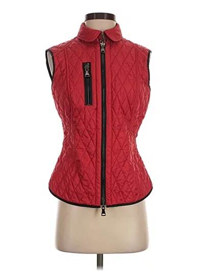 Pre-owned Per Se By Carlisle Vest In Red