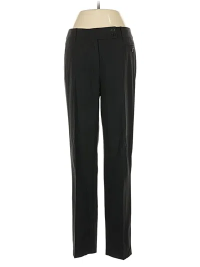 Pre-owned Per Se By Carlisle Wool Pants In Black