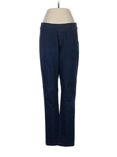 Pre-owned Per Se Casual Pants In Blue