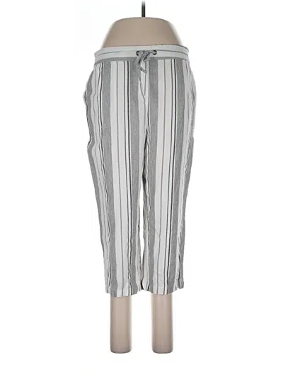 Pre-owned Per Se Casual Pants In Gray