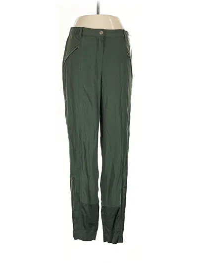 Pre-owned Per Se Casual Pants In Green