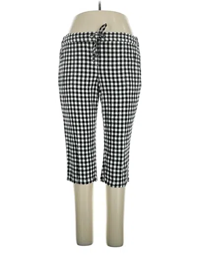 Pre-owned Per Se Casual Pants In Silver