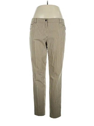 Pre-owned Per Se Casual Pants In White