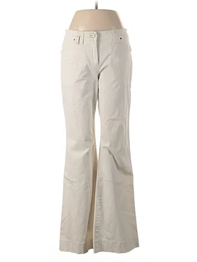 Pre-owned Per Se Casual Pants In White
