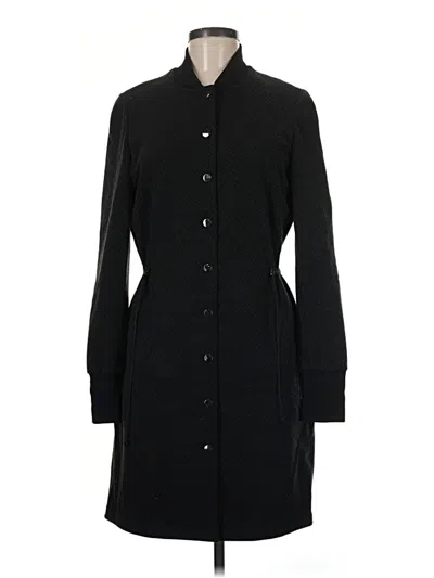 Pre-owned Per Se Coat In Black