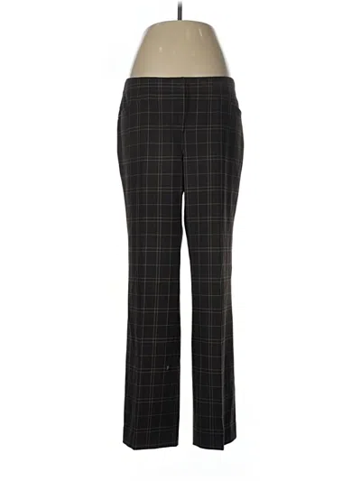 Pre-owned Per Se Dress Pants In Black