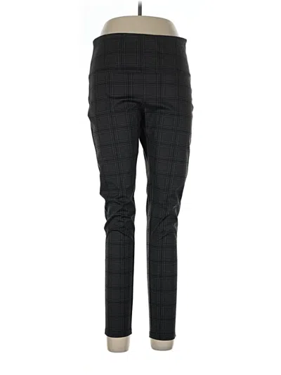 Pre-owned Per Se Dress Pants In Black