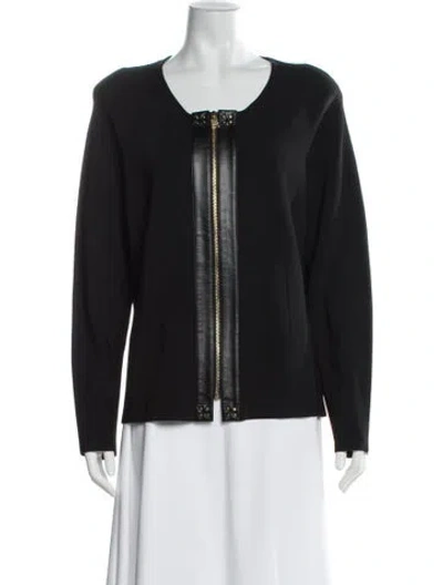 Pre-owned Per Se Evening Jacket In Gray