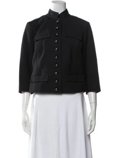 Pre-owned Per Se Jacket In Black
