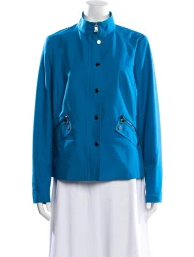 Pre-owned Per Se Jacket In Blue