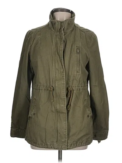 Pre-owned Per Se Jacket In Green
