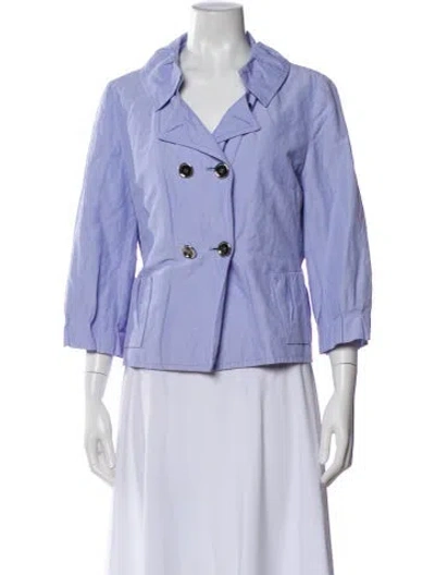 Pre-owned Per Se Jacket In Purple