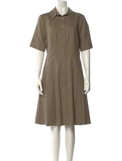 Pre-owned Per Se Knee-length Dress In Neutral