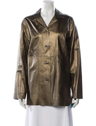 Pre-owned Per Se Leather Jacket