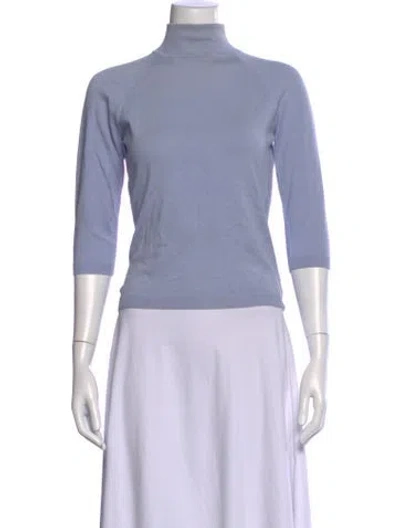 Pre-owned Per Se Turtleneck Sweater In Multi